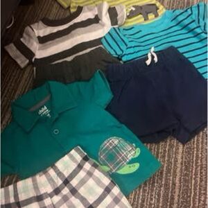 62 pc Mixed Lot (see pics) Sleepers, onesies, outfits Newborn to 6mo